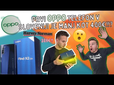 Bi moralo HUAWEI in XIAOMI skrbeti?? OPPO telefoni končno v Sloveniji! + test OPPO Find X2 Lite