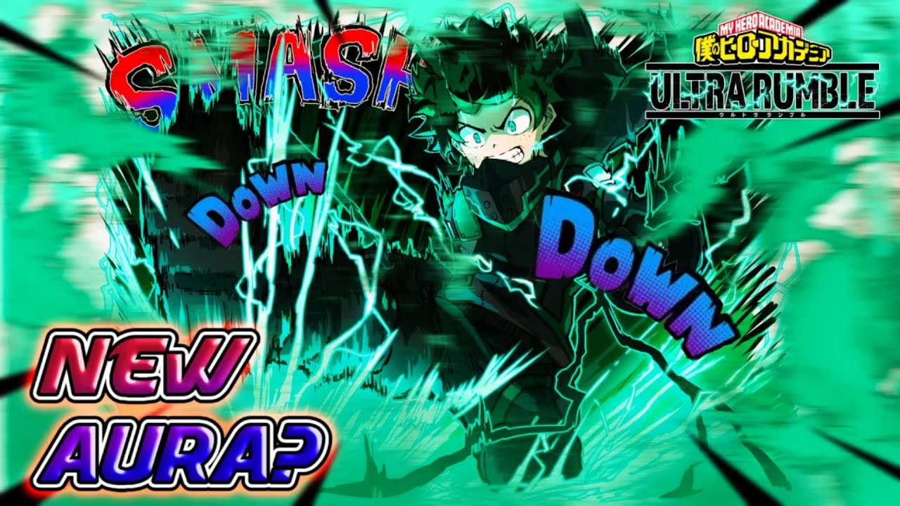 DEKU NEW RAINBOW AURA!? ( my hero ultra rumble ) - YouTube