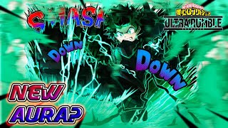 DEKU NEW RAINBOW AURA!? ( my hero ultra rumble )
