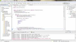 List view dan toast pada aplikasi Eclipse