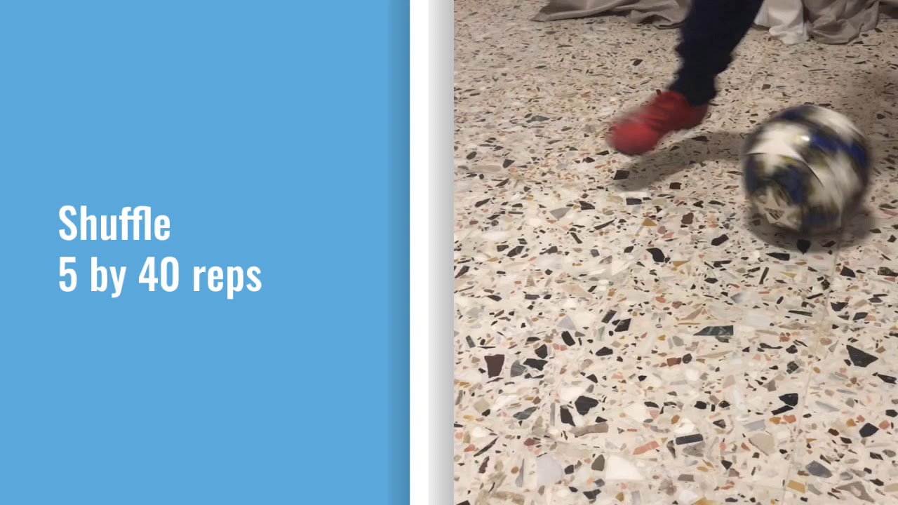 Practice football training home exercise YouTube