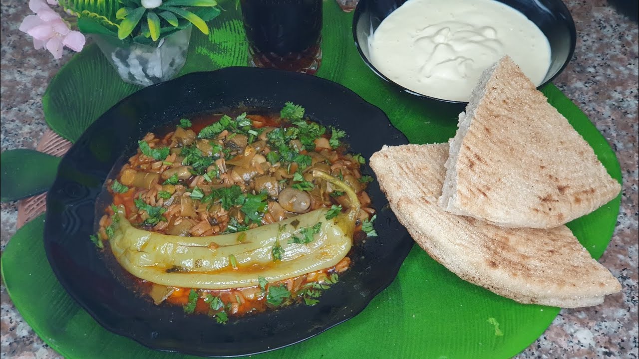 روس براطل(طجين الفول على الطريقة التقليدية )والمايوناز#طبق تقليدي جزائري 🇩🇿