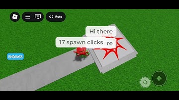 How to get spawn ending in easiest game ever roblox