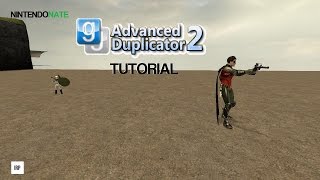 Gmod Advanced Duplicator 2 Tutorial - Darkrp