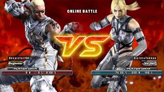 Tekken 5 DR Online - Nina VS Feng, Asuka, Raven