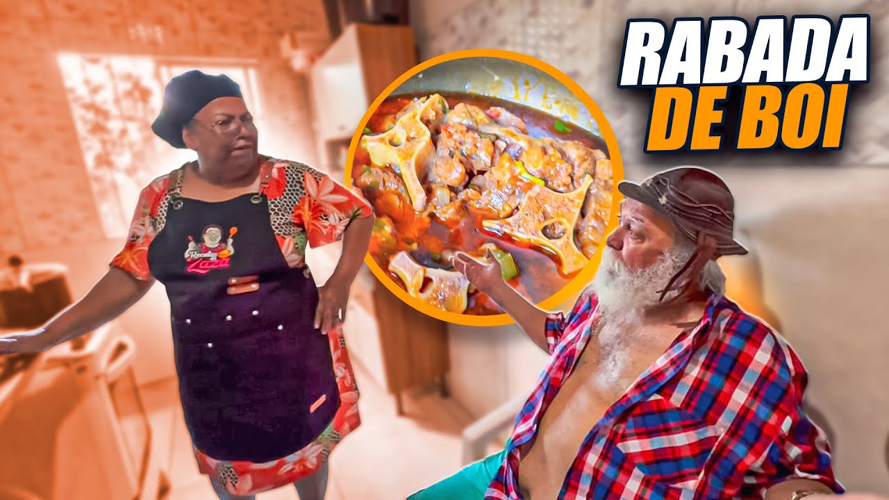 DONA ZAZA FEZ RABADA DE BOI | RECEITAS DA ZAZA 