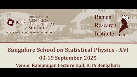 Statistical Physics of Ecosystems (Lecture 2) by Akshit Goyal