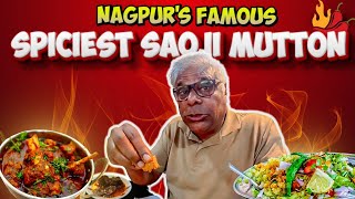 SPICIEST SAOJI MUTTON IN NAGPUR, MAHARASHTRA 🔥🥵😋 #nagpuri