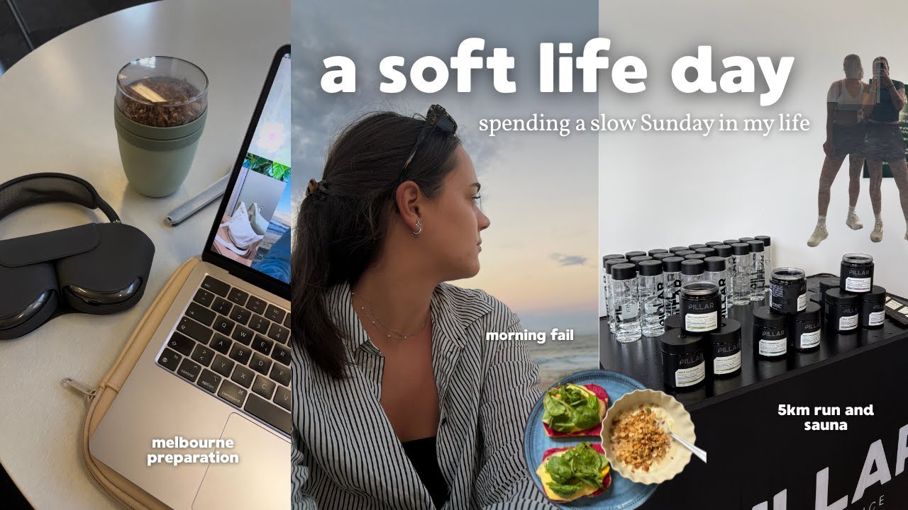 Slow Sunday *vlog* 🌧️ Morning Run, Sauna & Life Reset