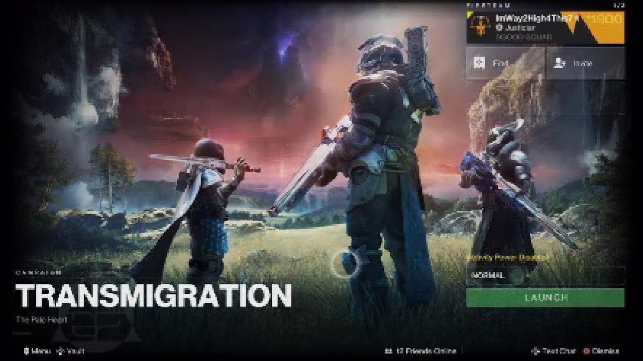 Destiny 2: Transmigration mission - YouTube