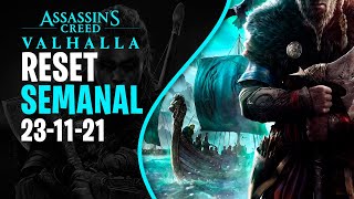 RESET SEMANAL DA LOJA DO REDA EM AC VALHALLA EM 23-11-21