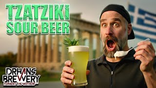 I Brewed a Tzatziki Sour Beer... and It Actually Works!?