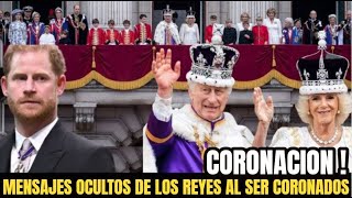 MENSAJES OCULTOS DE LOS REYES CARLOS III Y CAMILLA AL SER CORONADOS ! HISTÓRICA CEREMONIA MEDIEVAL