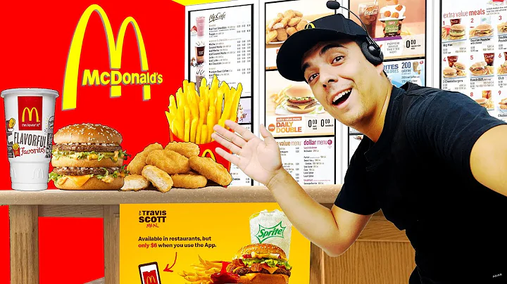 I OPENED A REAL MC DONALDS IN MY HOUSE | WE BUILD ...