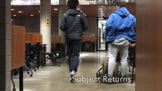 LIBRARY STEALING EXPERIMENT University of Toronto #UTSC