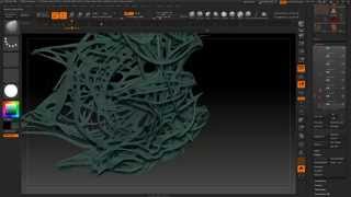 Aqua - Making Of 3D Sculpture - ZBrush (2/6)