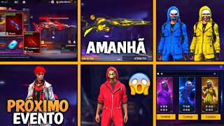 ACESSO ANTECIPADO EVENTO TOP CRIMINAL, TUDO LCDP DE VOLTA, NOVIDADES FREE FIRE