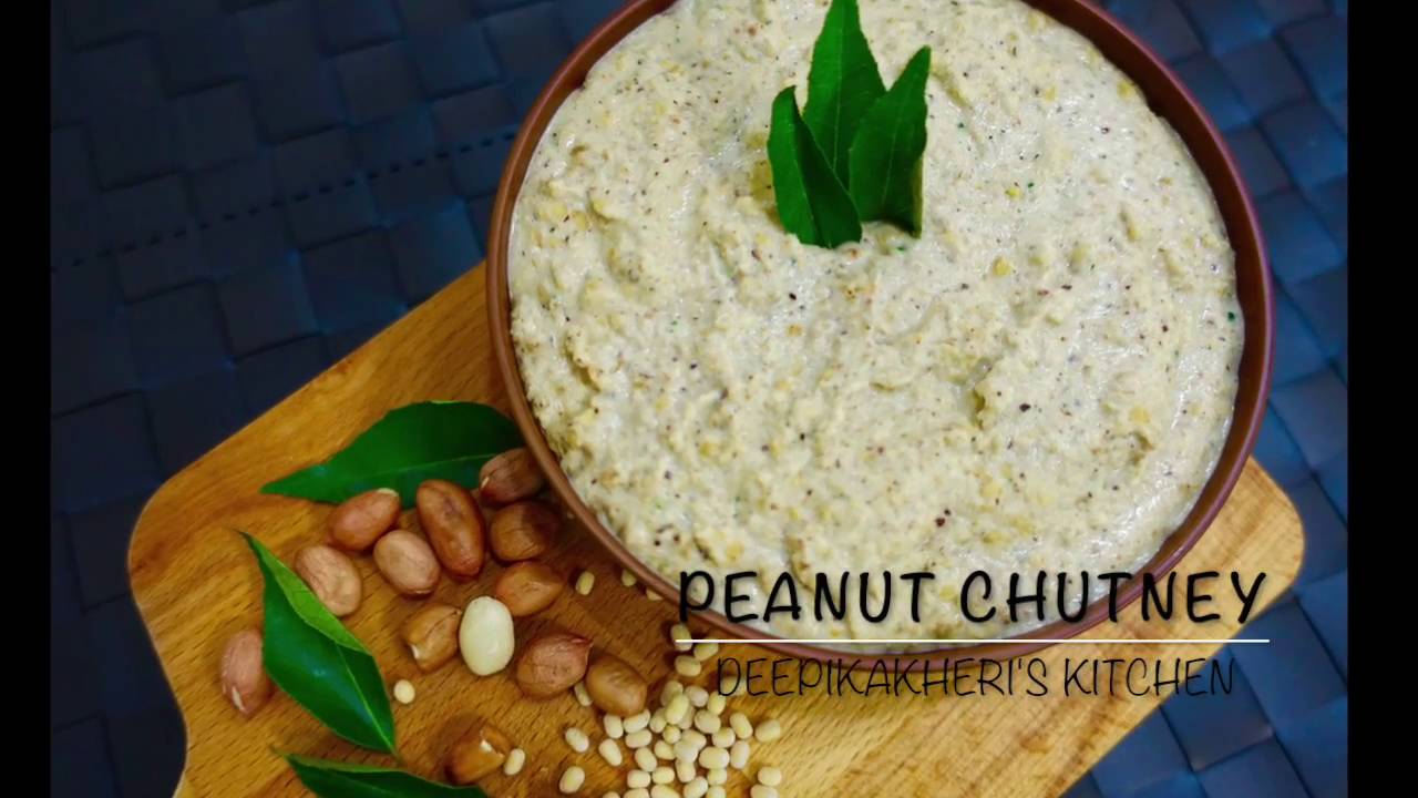 Peanut Chutney Recipe Idli and Dosa Peanut Chutney Recipe Moongfali