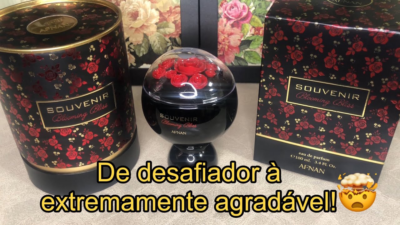 Souvenir Blooming Bliss Afnan - Minhas impressões.