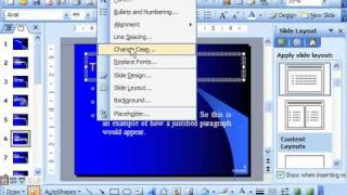 PowerPoint 2003 Tutorial Changing Text Color Microsoft Training Lesson 6.10