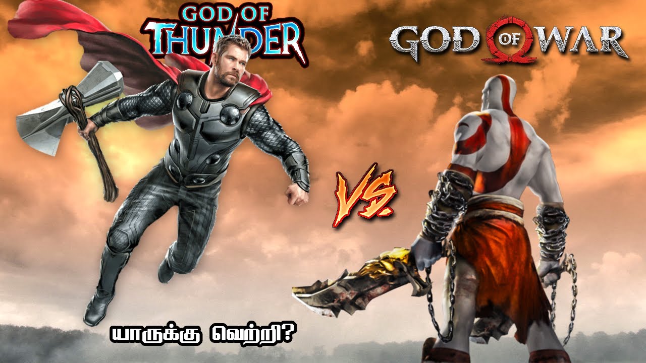 Thor (God of Thunder) vs Kratos (God of War) in Tamil | தோர் vs க்ரேடோஸ் | Savage Point