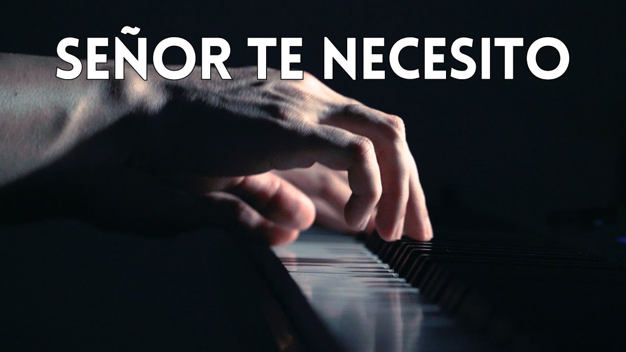 Señor Te Necesito | Fondo Instrumental Para Orar y Adorar | Piano + Pad