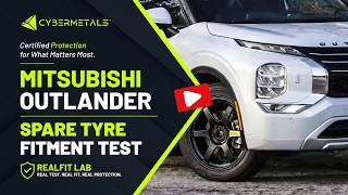 Mitsubishi Outlander Spare Tyre Kit Installation Guide | CyberMetals Mitsubishi Outlander Spare Tyre