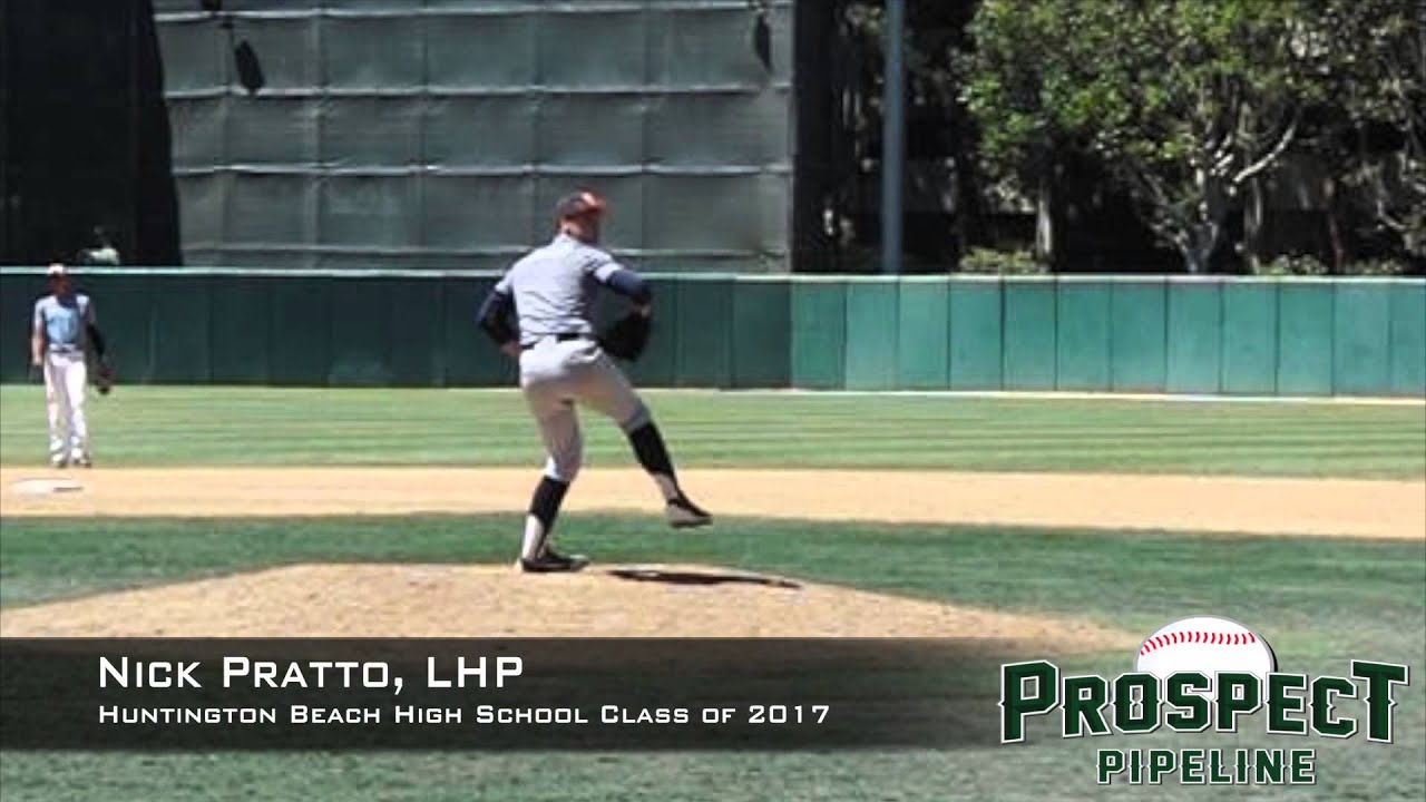 Nick Pratto, LHP, Huntington Beach High School, Pitching Mechanics at