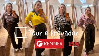 TOUR E PROVADOR RENNER nas NOVIDADES DA SEMANA