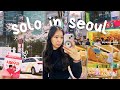 Solo Trip to Seoul 🇰🇷 Double eyelid procedure, Myeong-dong, eating out alone, Gangnam &amp; shopping