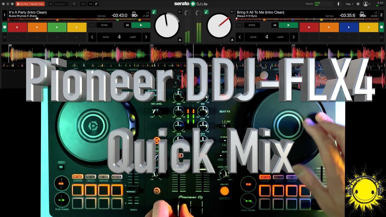 Pioneer DDJ-FLX4 Freestyle Mix Ft. Busta Rhymes & Zhane, Blaque