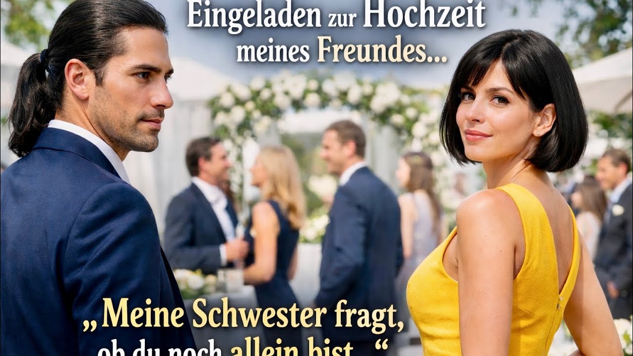 Mein Freund lud mich zu seiner Hochzeit ein– dann sagte er: Seine Schwester fragt, ob ich allein bin