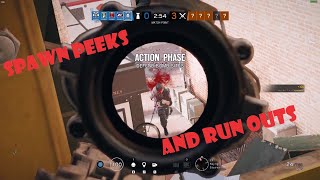 Rainbow Six Siege but it's Toxic | Spawn Peeks and Run Outs Compilation