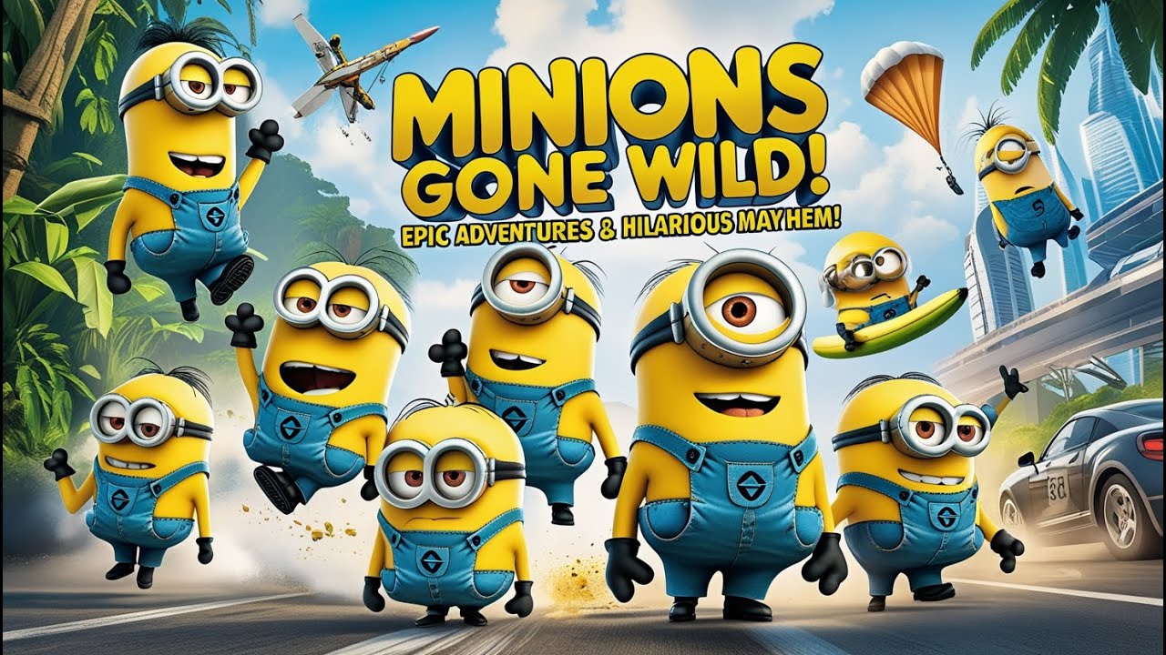 Minions Gone Wild! Epic Adventures & Hilarious Mayhem!