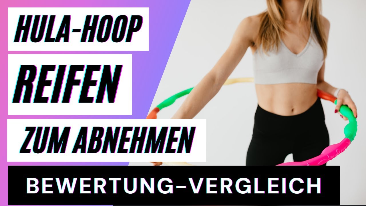 ADDLIVE Hula Hoop Mit Gewicht - Faltbarer Fitness Reifen Für Zuhause