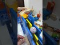 マーブルランレース Trix Track and HABA mixed course 134 #マーブルラン #marblerun #marblesrace #ビー玉転がし #TrixTrack