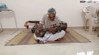 Kalyani Ragam One Foot Veena