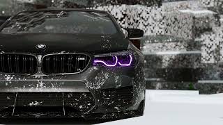 Shadow in the Snow | BMW M5 Minecraft - Live Wallpaper [FHD]