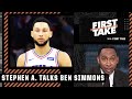 Ben Simmons is willing to sit out the season before playing for the 76ers - Stephen A. | First Take