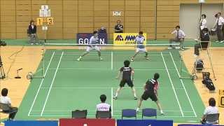 渡辺/三橋（富岡高校）vs 井上/金子(日本ユニシス)