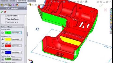 01 Mold Tools   Core and Cavity   01 Draft Analysis A