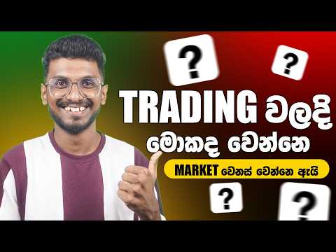 What happens is trading sinhala | trading sinhala explanation | trading sinhala | why markets change