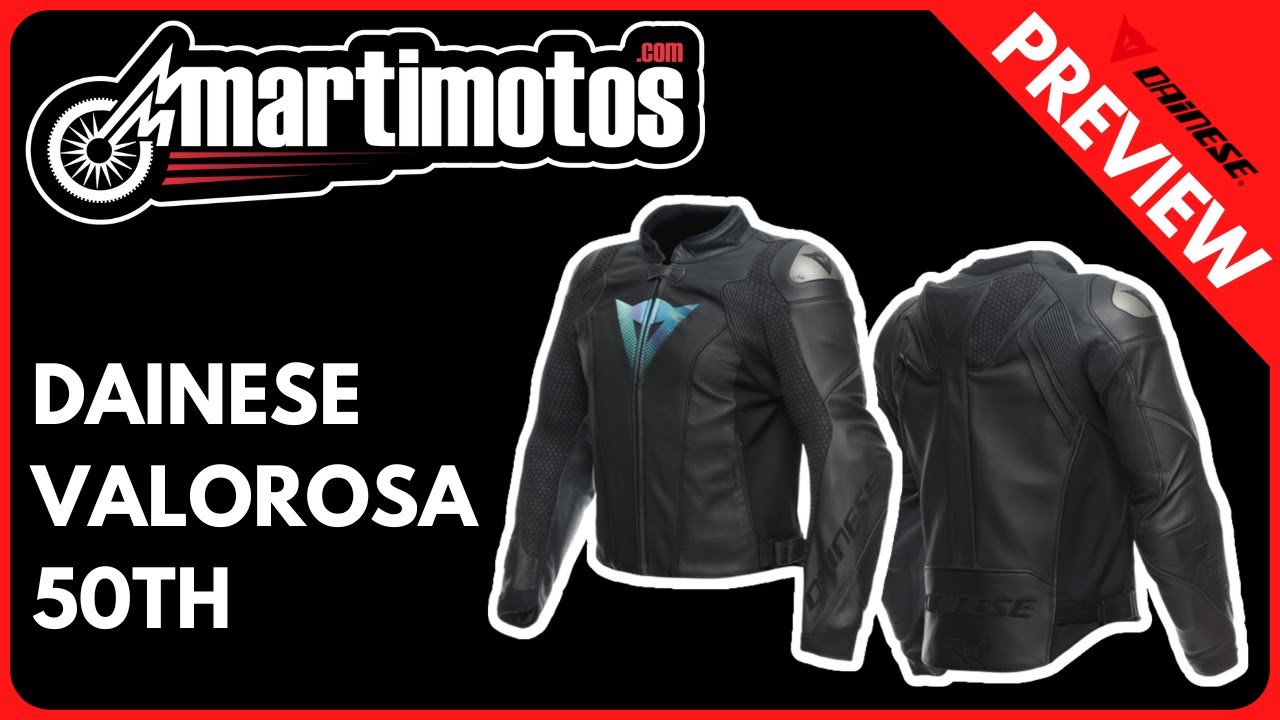 Preview // Dainese Valorosa 50TH - YouTube