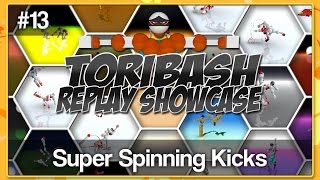 SUPER SPINNING KICKS - Toribash Replay Showcase #13