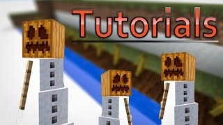 Minecraft Snow Golem Farm Tutorial