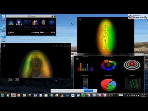 Aura camera with Self Reiki - YouTube