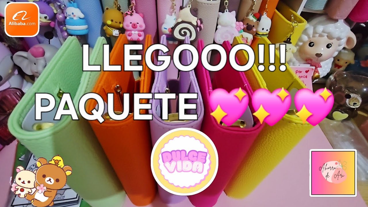 LLEGO PAQUETE, UNBOXING 💖🌸🎁🍀 #retosdeahorro #unboxing #kawaii 