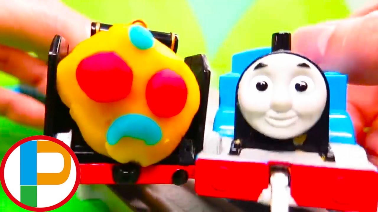 プラレール きかんしゃトーマス ヒロのおばけ電車がトンネルや橋を走る！  Thomas & Friends じこはおこるさ OmotyanoPrussian