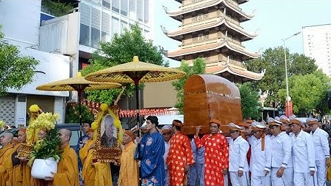 Lễ truy niệm, phụng tống kim quan Trưởng lão Hòa thượng Thích Trí Tịnh về Linh Phong Thiền Uyển