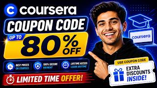 Coursera Coupon Code | Coursera Plus Coupon Code | Get Up to 50% Off Coursera Plus Discount